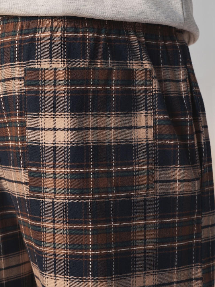 Neutral Hoodie with Woven Pyjama Bottoms Set - Image 9 of 9