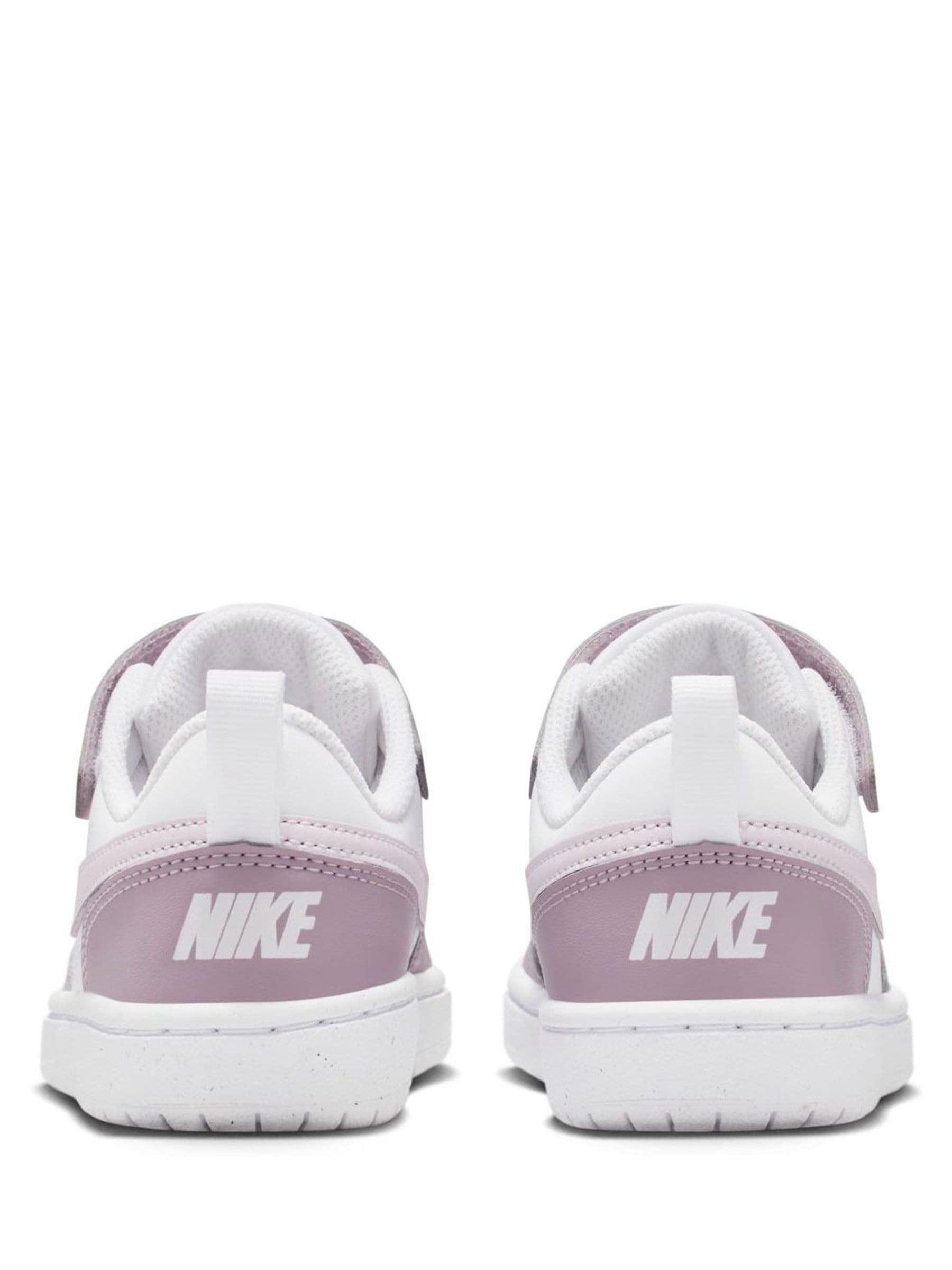 Buy Nike Lilac Purple/Pink Court Borough Low Recraft Shoes from