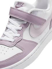 Nike White Court Borough Low Recraft Shoes - Image 8 of 9
