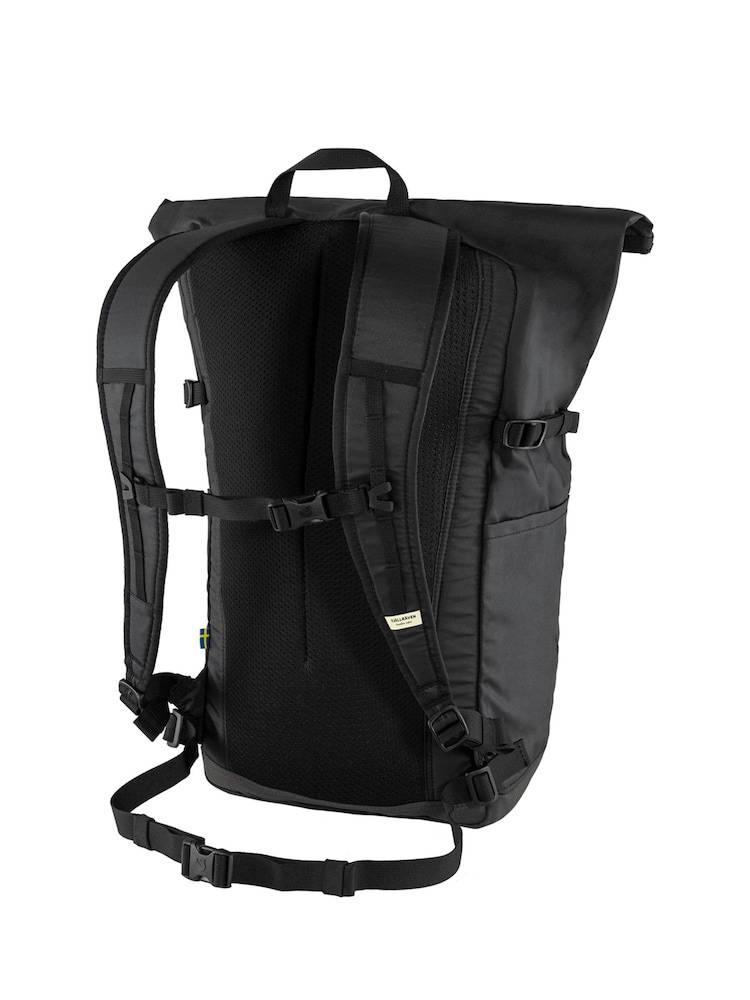 Fjallraven High Coast Foldsack 24 Black Backpack - Image 3 of 3