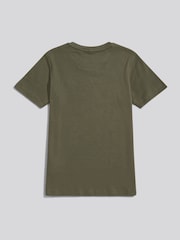 Verde - U.S. Polo Assn Vertical Texture T-Shirt - Imaginea 6 din 7