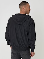 أسود - سترة هودي خفيفة الوزن من Threadbare - Image 2 of 5