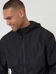 أسود - سترة هودي خفيفة الوزن من Threadbare - Image 4 of 5