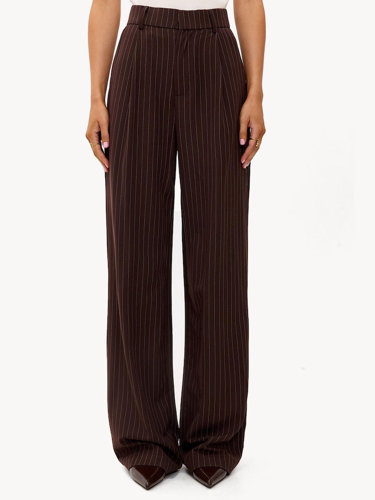 LOAVIES Stole My Soul Pantalon Brown Trousers - Image 5 of 5 LOAVIES Stole My Soul Pantalon Brown Trousers - Image 5 of 5