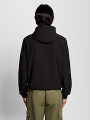 Lyle & Scott Black Fleece Back Softshell Jacket - Image 4 of 5