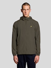 Lyle & Scott Green Zip Through Hooded Jacket - Image 1 of 5