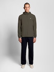 Lyle & Scott Green Zip Through Hooded Jacket - Image 2 of 5