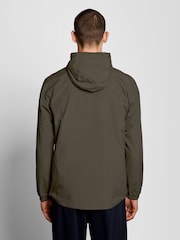 Lyle & Scott Green Zip Through Hooded Jacket - Image 4 of 5