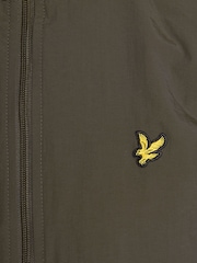 Lyle & Scott Green Zip Through Hooded Jacket - Image 5 of 5