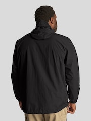 Lyle & Scott Black Zip Through Hooded Jacket - Image 3 of 4