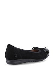 Noir - Ballerines Hush Puppies Laurie à embout - Image 4 sur 4