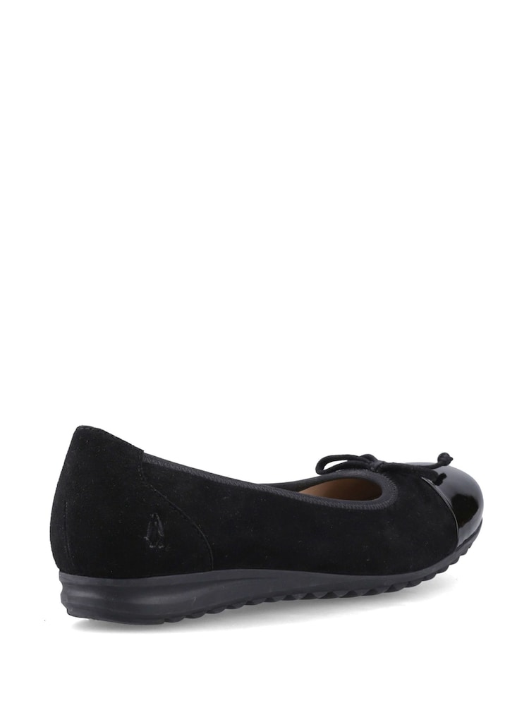 Noir - Ballerines Hush Puppies Laurie à embout - Image 4 sur 4