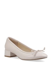 Hush Puppies Cream Silvia Low Heel Sandals - Image 1 of 4