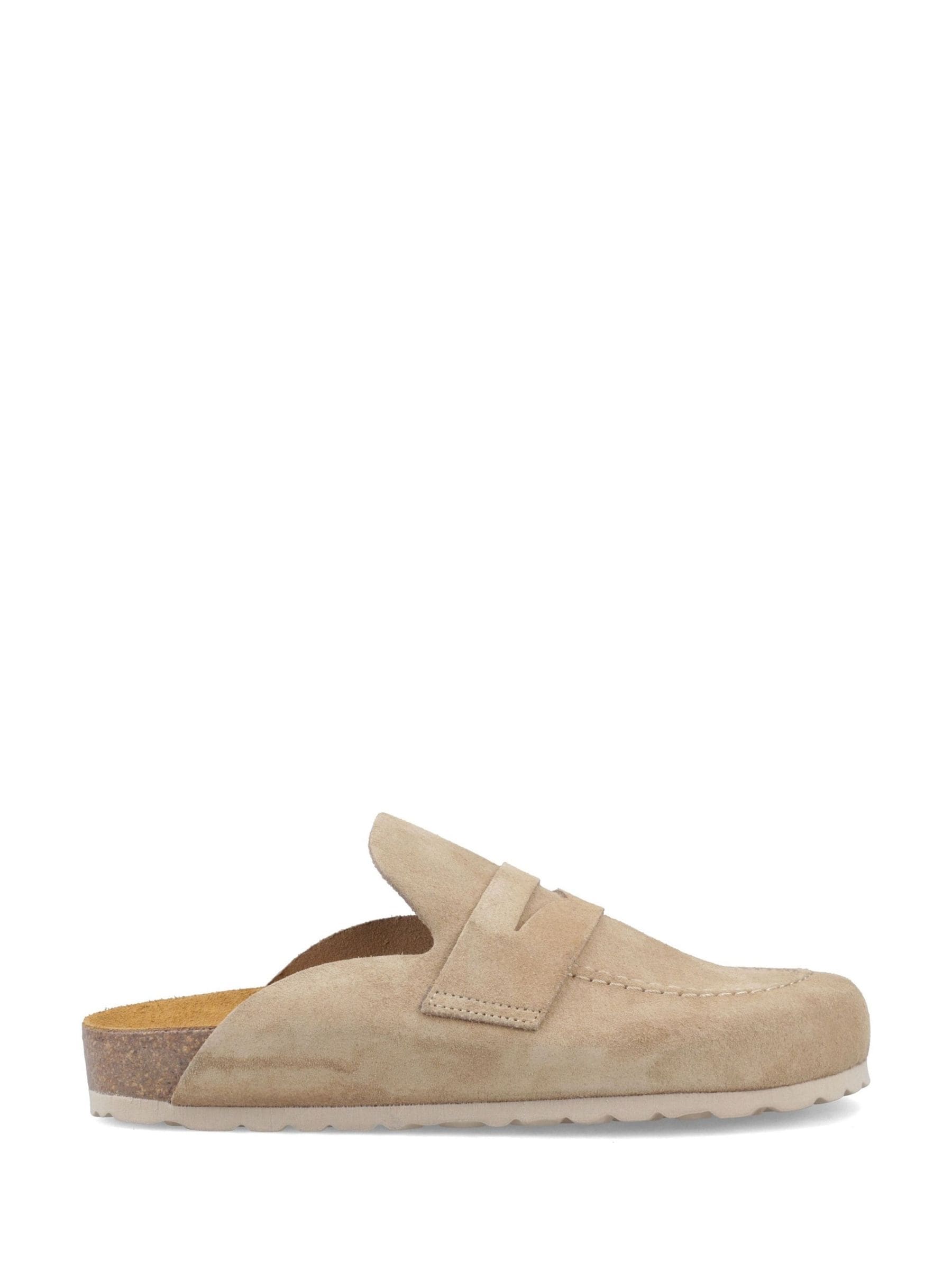 Hush Puppies (, ) Briar Closed Toe Suede Women's Taupe Mules - Image 4
