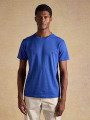 Joules Multi Blue Classic Fit Cotton T-Shirt 5 Pack - Image 2 of 11