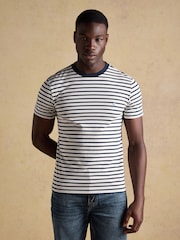 Joules Multi Blue Classic Fit Cotton T-Shirt 5 Pack - Image 4 of 11