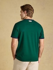 Joules Rugby Club Green Crew Neck Cotton T-Shirt - Image 2 of 6