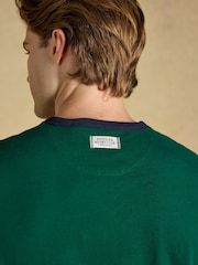 Joules Rugby Club Green Crew Neck Cotton T-Shirt - Image 5 of 6