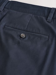 Navy Barrel Fit Cotton Rich Stretch Chinos - Image 8 of 10