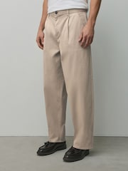 Stone Barrel Fit Cotton Rich Stretch Chinos - Image 1 of 10