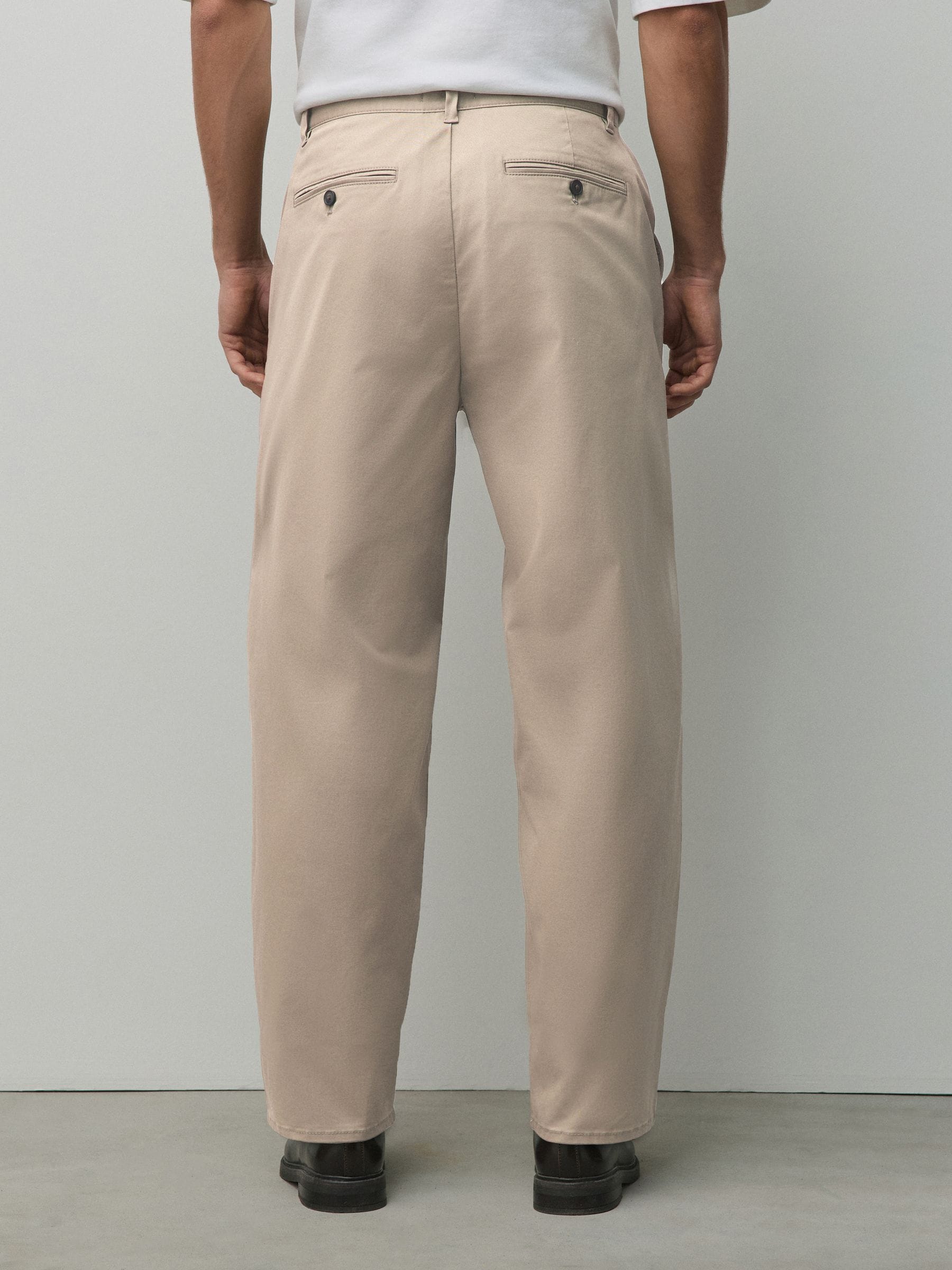Buy Stone Barrel Fit Cotton Rich Stretch Chinos from Next USA