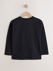 Black Pokemon Long Sleeve Christmas T-Shirt (3-16yrs) - Image 2 of 6
