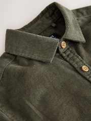 Green Dog Embroidery Long Sleeve Cord Shirt (3mths-7yrs) - Image 4 of 4
