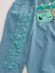 Blue Gel Pokémon Long Sleeve T-Shirt (3-16yrs) - Image 4 of 4