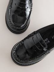 Black Patent Penny Loafers - Image 4 of 5