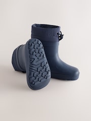Navy Barefoot Cuff Wellies - Image 3 of 5