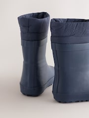 Navy Barefoot Cuff Wellies - Image 4 of 5