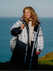 Plavo - dryrobe Advance Long Sleeve Changing Robe - Slika 2 od 9