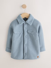 Blue Borg Lined Cord Shacket (3mths-7yrs) - Image 1 of 6
