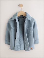 Blue Borg Lined Cord Shacket (3mths-7yrs) - Image 2 of 6