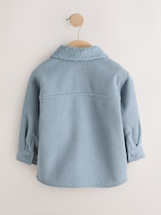 Blue Borg Lined Cord Shacket (3mths-7yrs) - Image 3 of 6