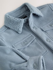 Blue Borg Lined Cord Shacket (3mths-7yrs) - Image 5 of 6