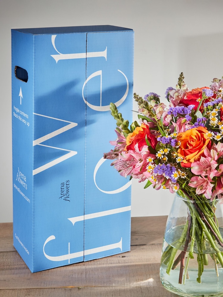 Arena Flowers Dawn Promise Orange & Pink Bouquet - Image 6 of 6