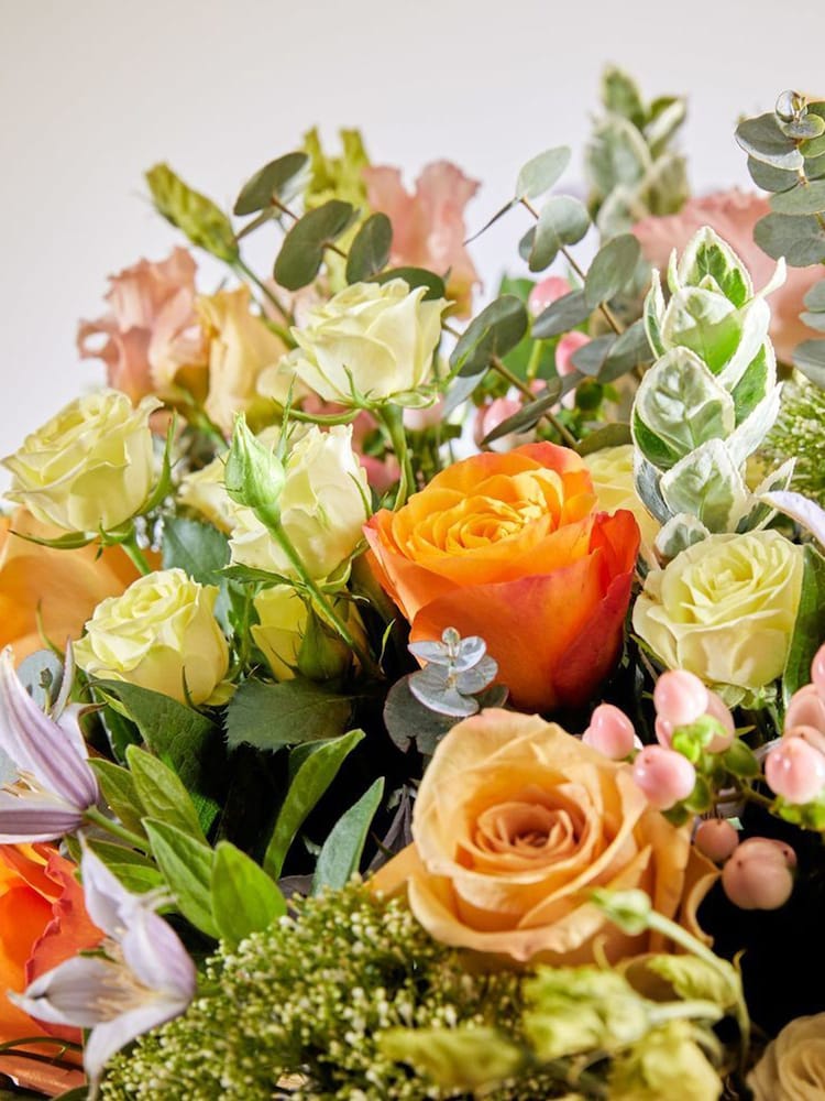 Arena Flowers Elysian Glow Bouquet of Roses & Clematis - Image 2 of 2 Arena Flowers Elysian Glow Bouquet of Roses & Clematis - Image 2 of 2