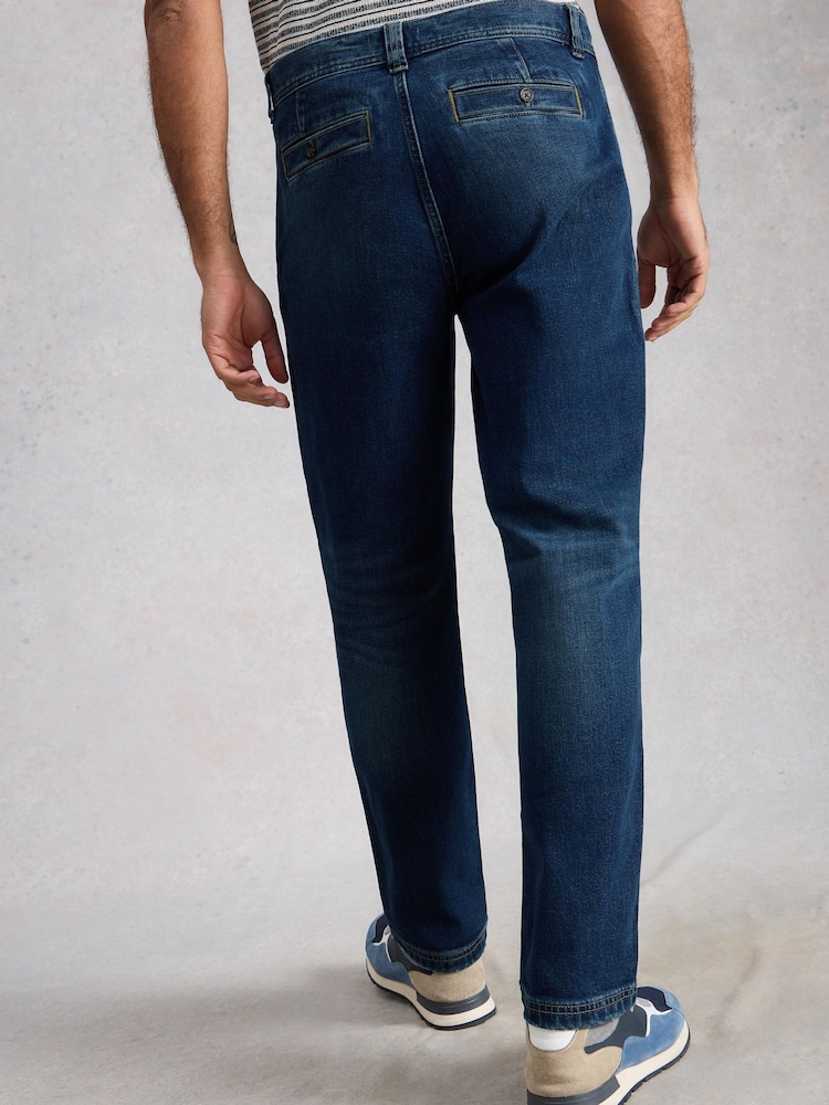 White Stuff Blue Chapman Denim Trousers - Image 2 of 6 White Stuff Blue Chapman Denim Trousers - Image 2 of 6