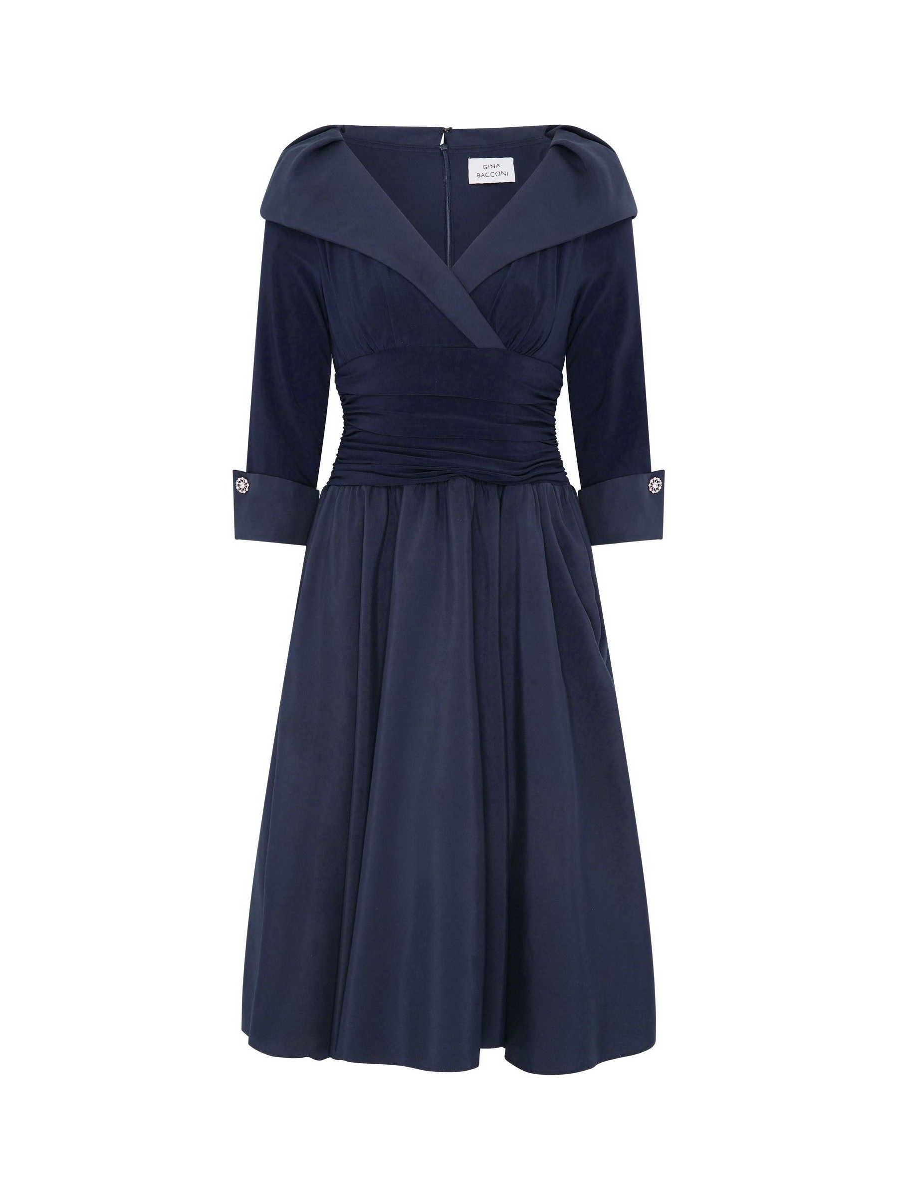 Buy Gina Bacconi Blue Anne-Marie Taffeta Dress from Next South Africa