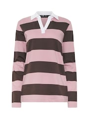 ורוד - Long Tall Sally Rubgy Sweat Top - תמונה 5 מתוך 5