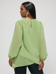 Yours Curve, London Bellow, langärmelige Lagenbluse - Bild 3 von 5