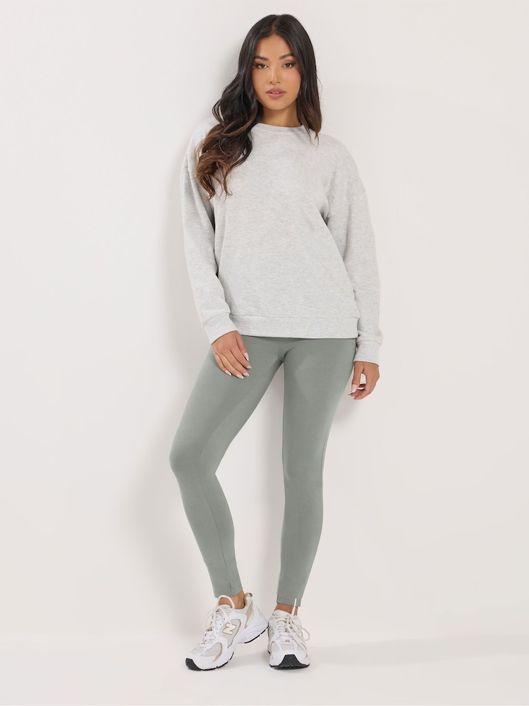 PixieGirl Petite Grey Leggings 2 Pack - Image 2 of 7