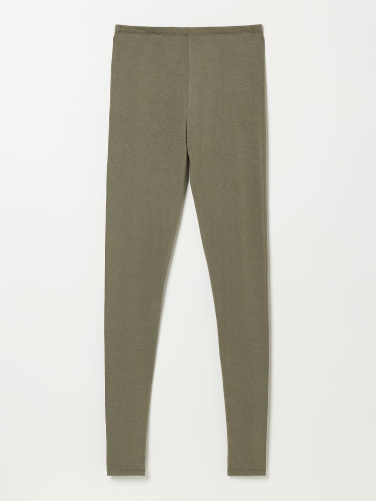 FatFace Meribel Khaki Green Leggings - Image 5 of 5