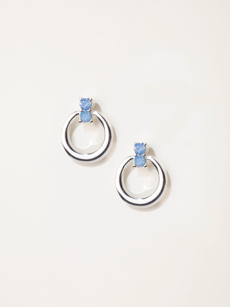 FatFace Silver Tone Circle Earrings - Image 1 of 2 FatFace Silver Tone Circle Earrings - Image 1 of 2