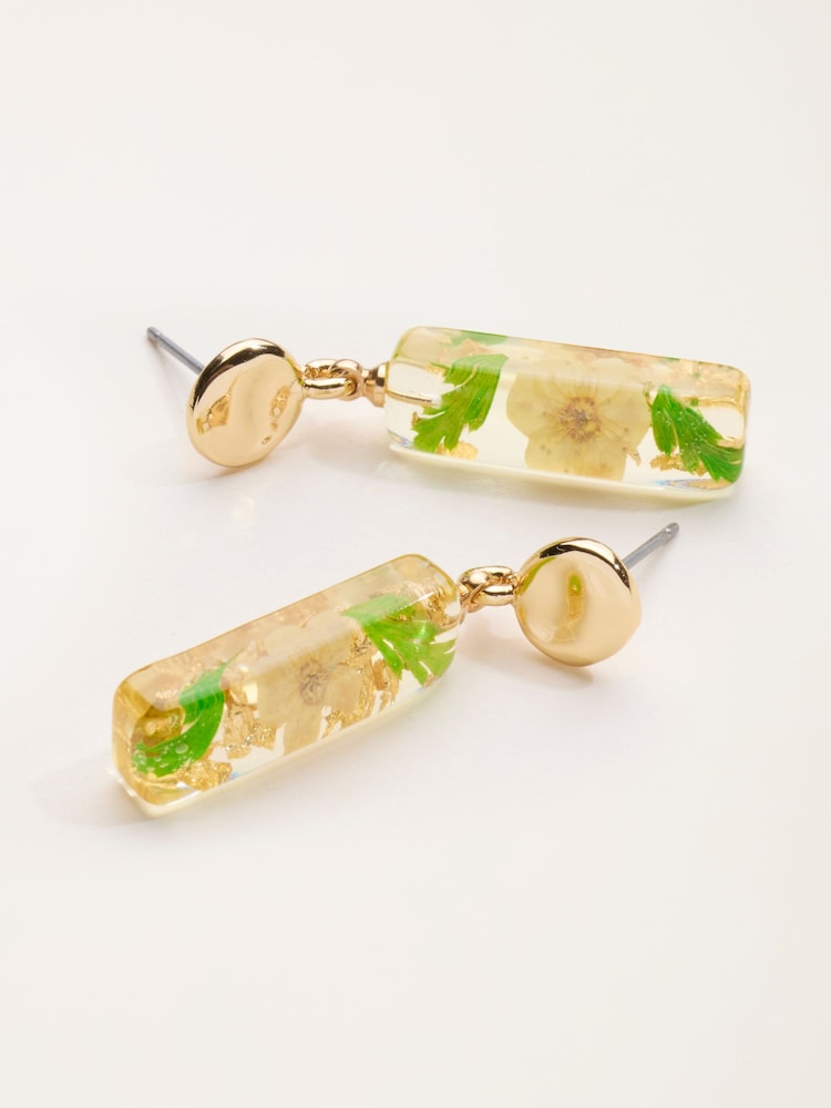 FatFace Resin Flower Dops - Bild 2 von 2 FatFace Resin Flower Dops - Bild 2 von 2
