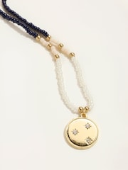 FatFace Beaded Disc halskæde - Billede 2 af 2
