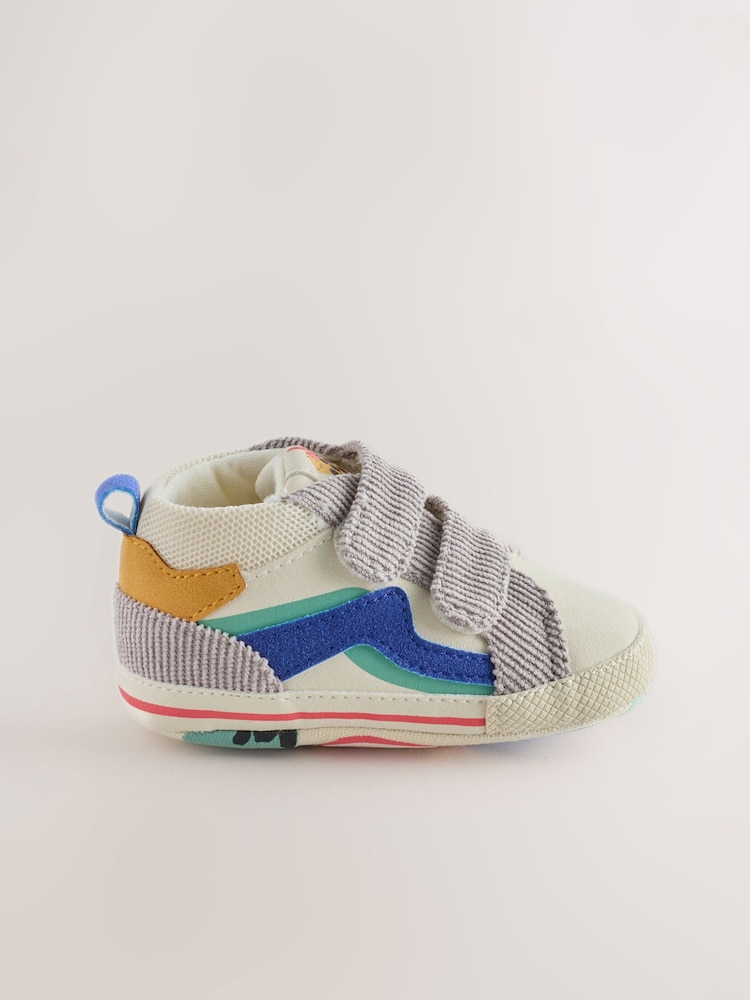 Multi Safari Hitop Baby Trainers (0-2mths) - Image 2 of 7 Multi Safari Hitop Baby Trainers (0-2mths) - Image 2 of 7