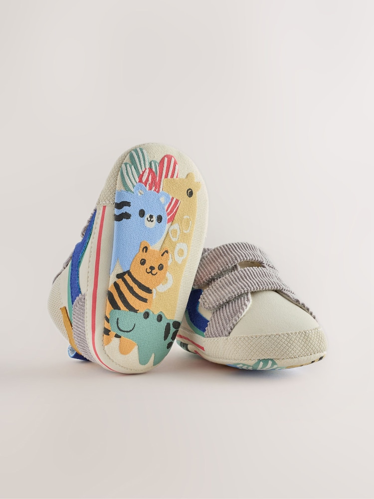 Multi Safari Hitop Baby Trainers (0-2mths) - Image 7 of 7 Multi Safari Hitop Baby Trainers (0-2mths) - Image 7 of 7