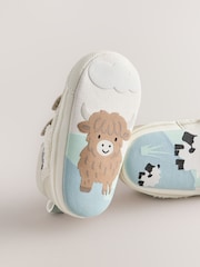 Neutral Farm Touch Fastening Baby Trainers (0-2mths) - Image 10 of 10